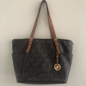 Brown Michael Kors Shoulder Bag